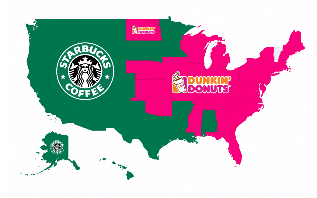 Starbucks vs. Dunkin' Donuts Who wins on social media?