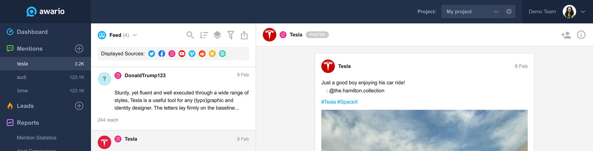 Start Reddit monitoring