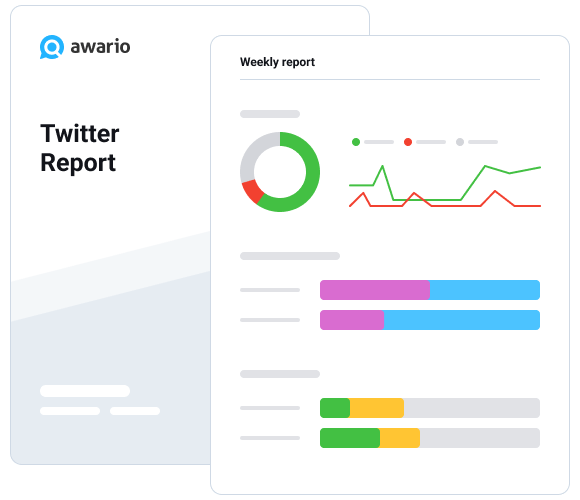 Generate Twitter tracking reports