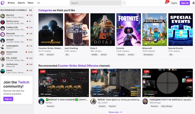 The best way to sum up Twitch in a few words would be to call it the broadcasting platform built by streamers, for streamers