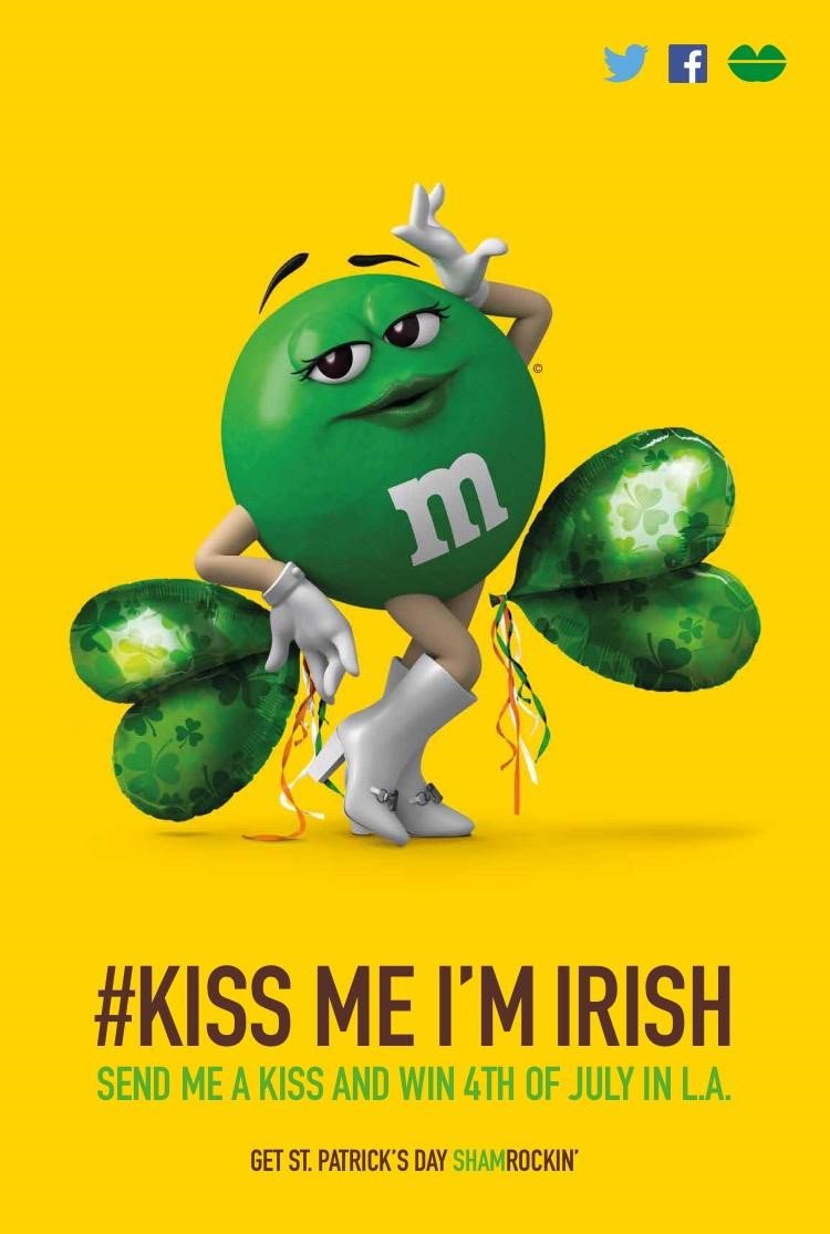 m&m ad