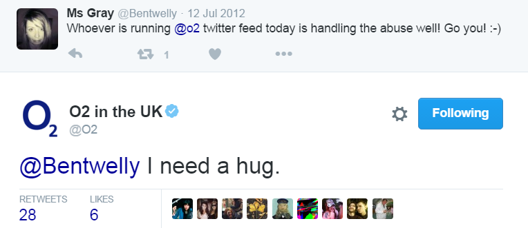 o2 needs a hug