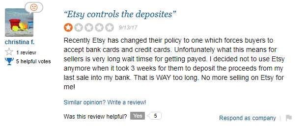 etsy review