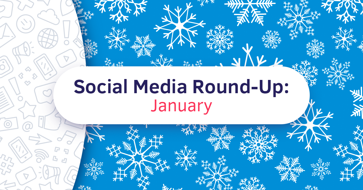 All the hottest social media news from January in one article.