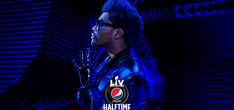 The Weeknd Super Bowl promo from Pepsi